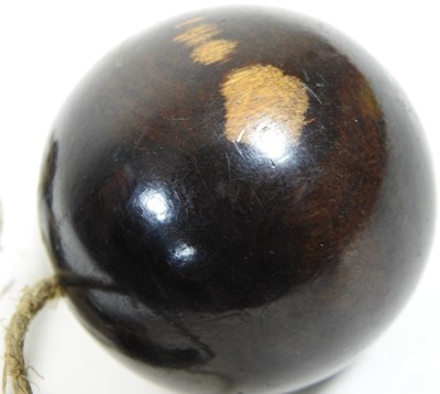 Lot 364 - A treen cup and ball