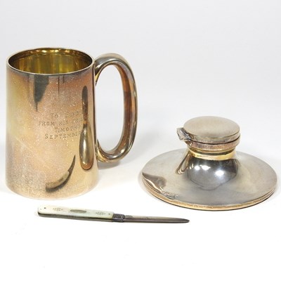 Lot 404 - Silver items