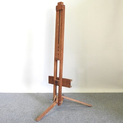 Lot 27 - An easel