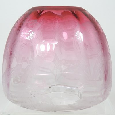Lot 524 - A glass shade