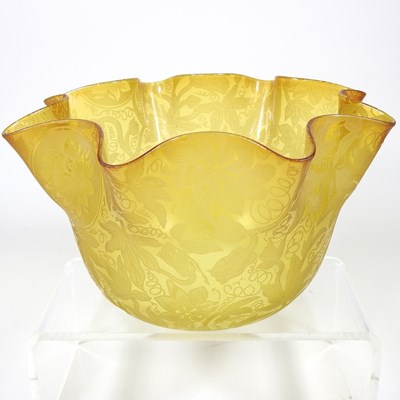 Lot 244 - A glass shade