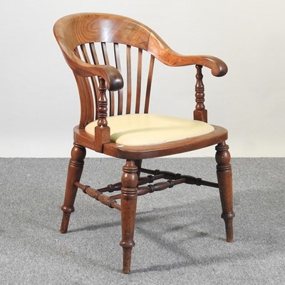 Lot 62 - A desk chair