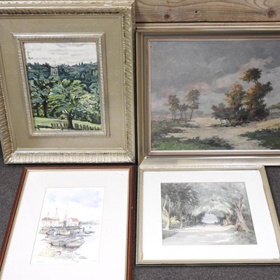 Lot 97 - Four paintings