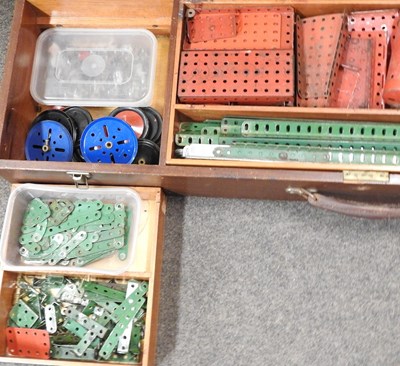 Lot 133 - A box of Meccano