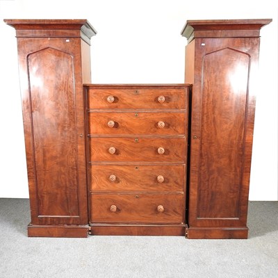 Lot 452 - A Victorian wardrobe