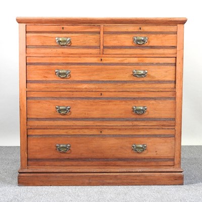 Lot 312 - An Edwardian chest