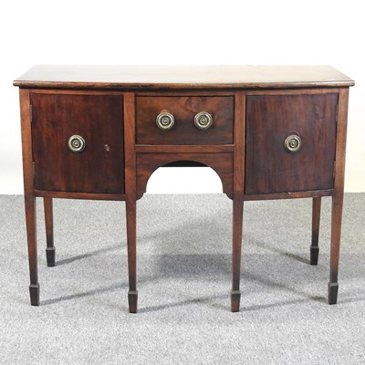 Lot 183 - A sideboard and table