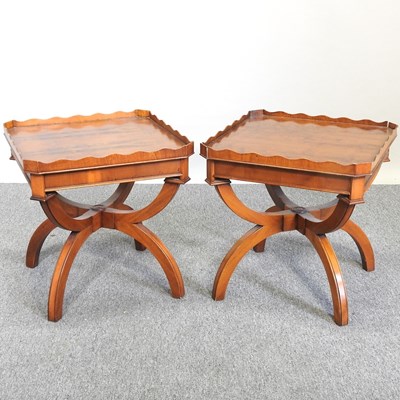 Lot 257 - A pair of tables