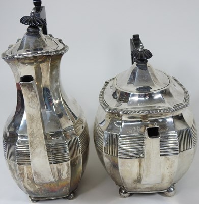 Lot 183 - Two Victorian silver pots