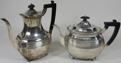 Lot 183 - Two Victorian silver pots