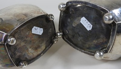 Lot 183 - Two Victorian silver pots