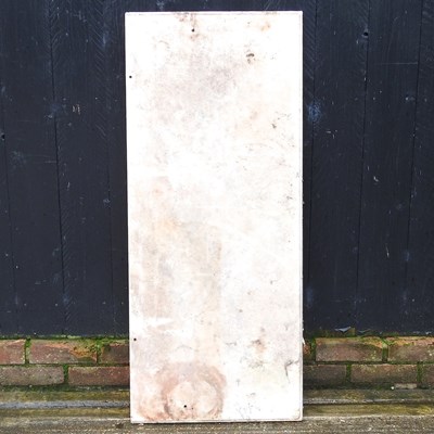 Lot 284 - A marble panel