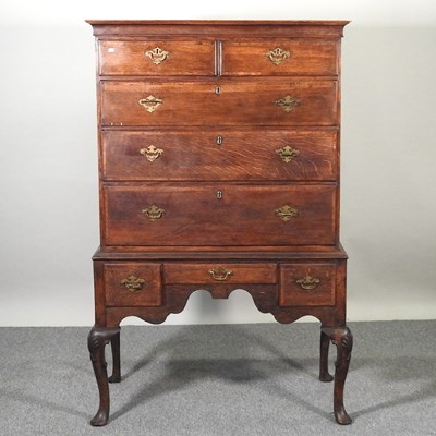 Lot 329 - A chest on stand