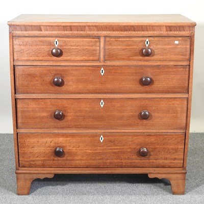 Lot 82 - An oak chest