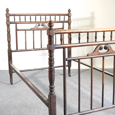 Lot 22 - A 19th century bed