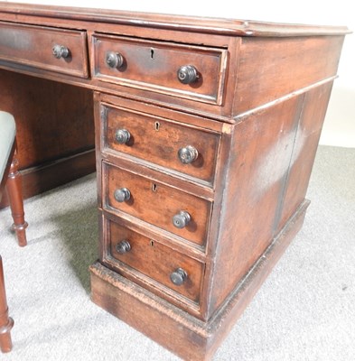 Lot 444 - A Victorian desk