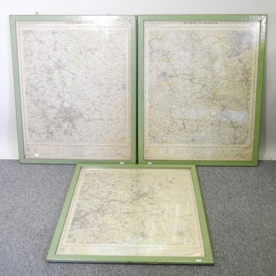 Lot 341 - Ordnance Survey maps