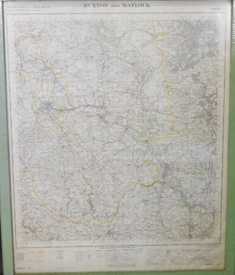 Lot 341 - Ordnance Survey maps