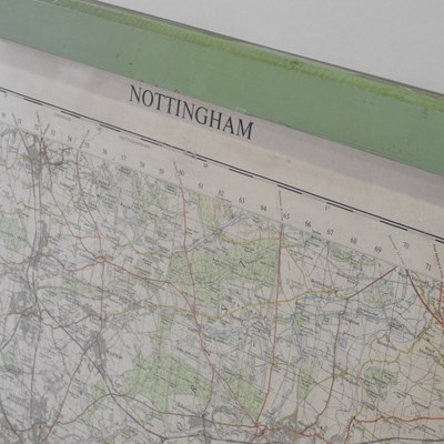 Lot 341 - Ordnance Survey maps