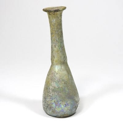 Lot 103 - A Roman glass unguent bottle