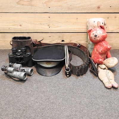 Lot 212 - Binoculars and toys