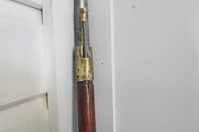 Lot 32 - A flintlock rifle
