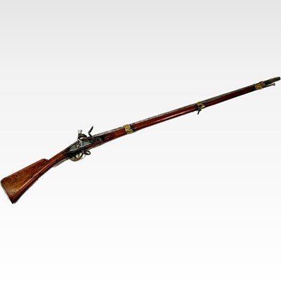 Lot 32 - A flintlock rifle