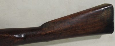 Lot 32 - A flintlock rifle