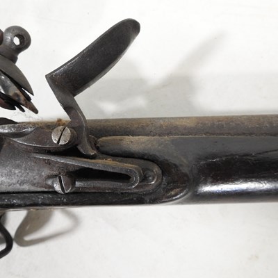 Lot 32 - A flintlock rifle