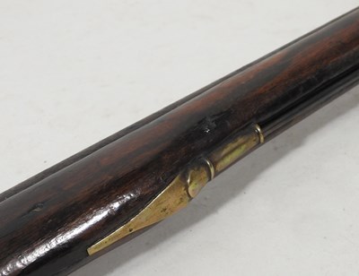 Lot 32 - A flintlock rifle