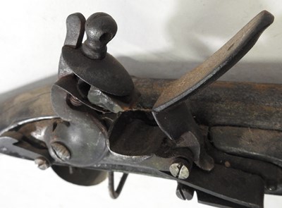 Lot 32 - A flintlock rifle