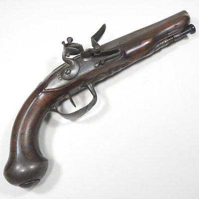 Lot 115 - A flintlock pistol