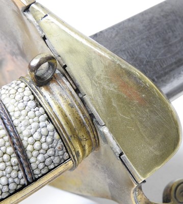 Lot 5 - A naval sword