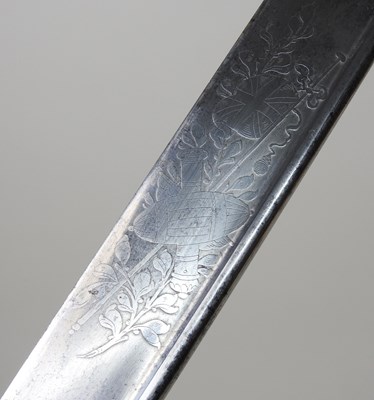 Lot 5 - A naval sword