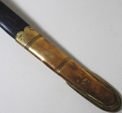 Lot 5 - A naval sword