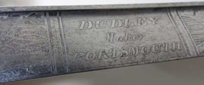 Lot 5 - A naval sword