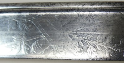 Lot 5 - A naval sword