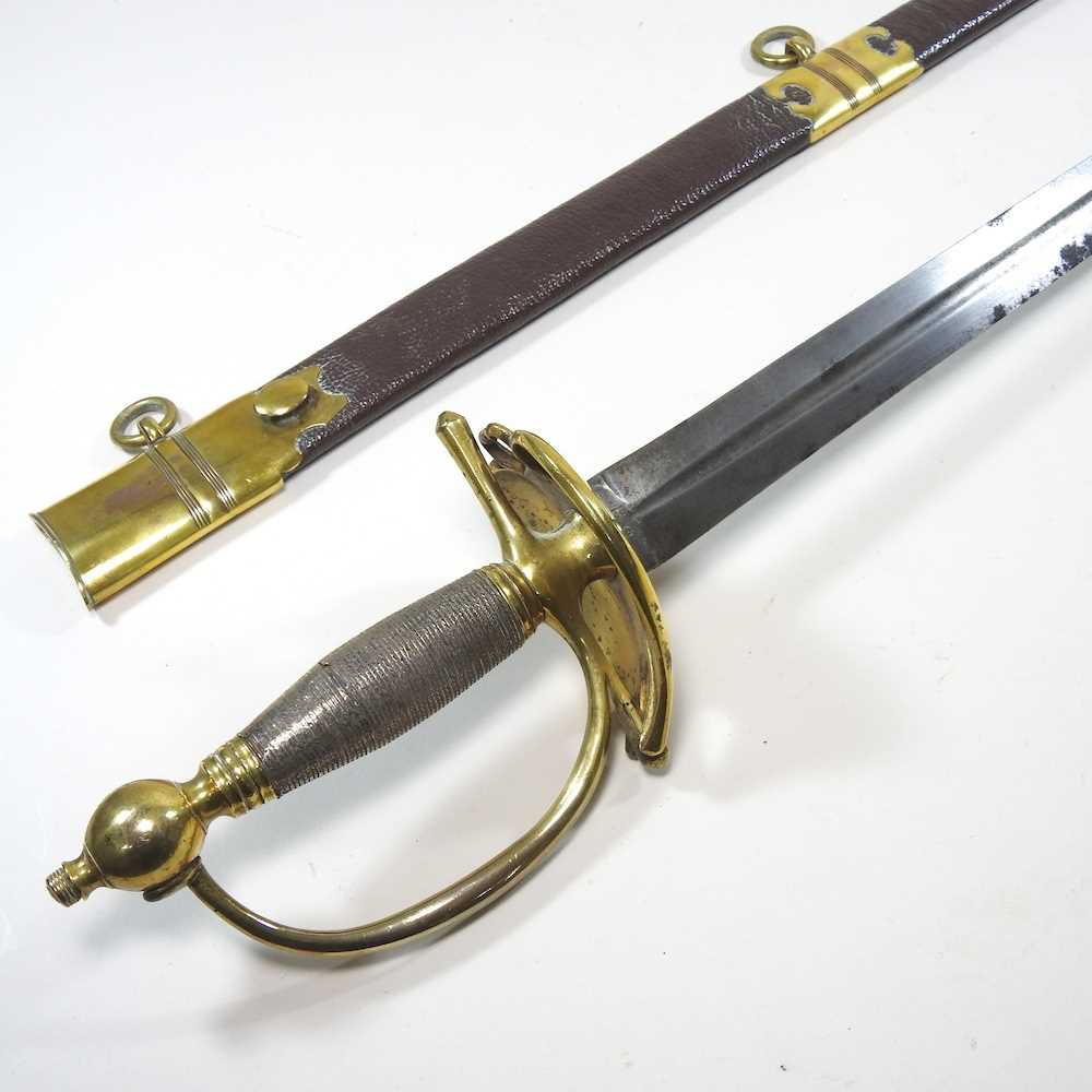 Lot 67 - A dress sword