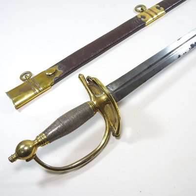 Lot 67 - A dress sword