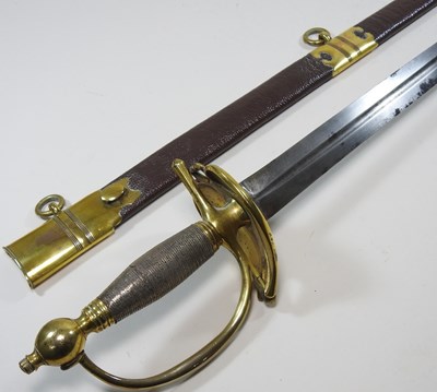 Lot 67 - A dress sword