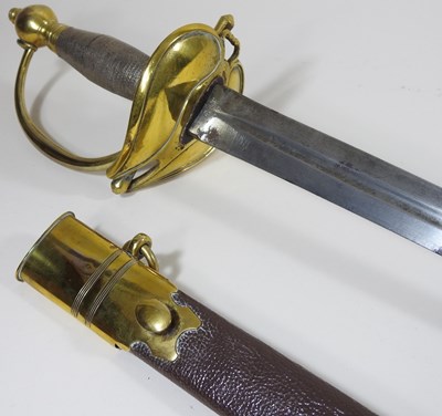 Lot 67 - A dress sword