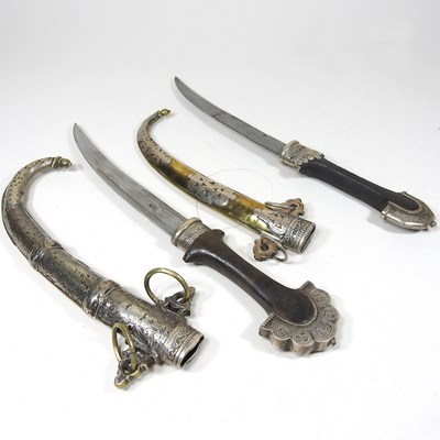 Lot 479 - Two Eastern daggers