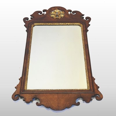 Lot 249 - A George III mirror