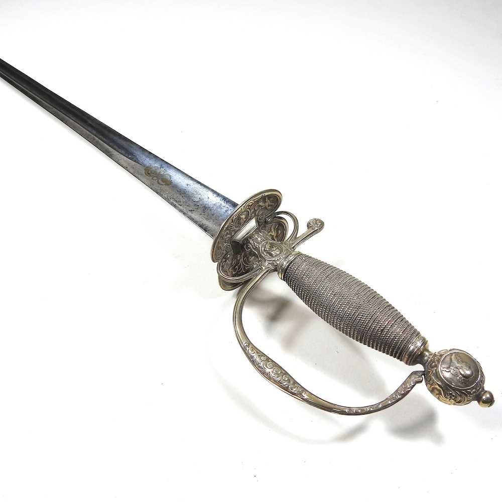 Lot 73 - A Dutch sword