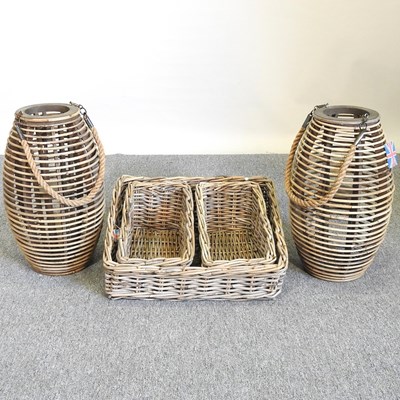 Lot 307 - Various baskets