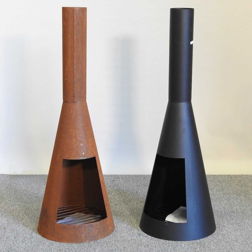 Lot 283 - Two chimineas