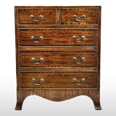 Lot 150 - A mahogany chest