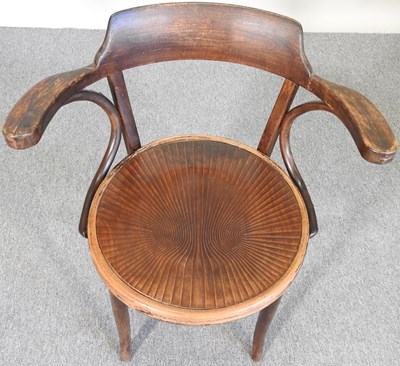 Lot 165 - A Thonet chair