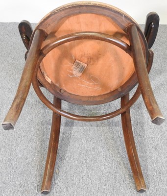 Lot 165 - A Thonet chair