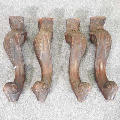 Lot 518 - Table legs